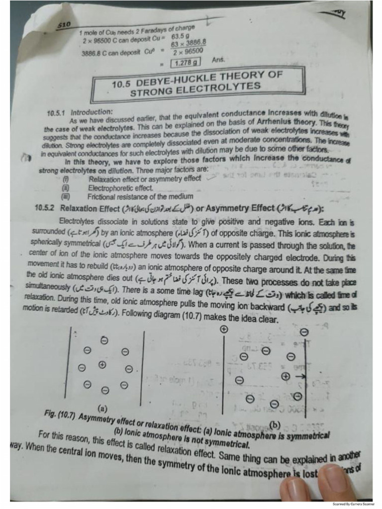 Debye Huckel Theory Pdf