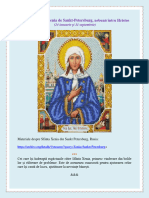 Acatistul Sfintei Xenia de Sankt Petersb