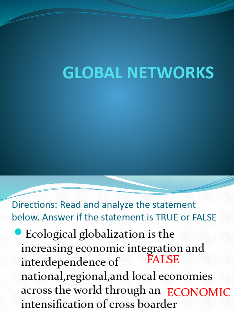 Global PPT Part 2 | PDF | Globalization | Society