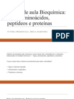 Atividade Aula Bioquímica Proteinas