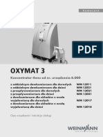 Instrukcja Obsługi Koncentrator Tlenu Weinmann Oxymat 3 (PL)