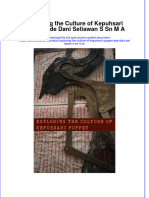 Full Download Exploring The Culture of Kepuhsari Puppet Ade Dani Setiawan S SN M A Online Full Chapter PDF