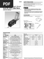 Cz-k1p Dataseet Keyence