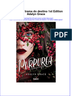 Full Download Purpurea A Trama Do Destino 1St Edition Adalyn Grace Online Full Chapter PDF