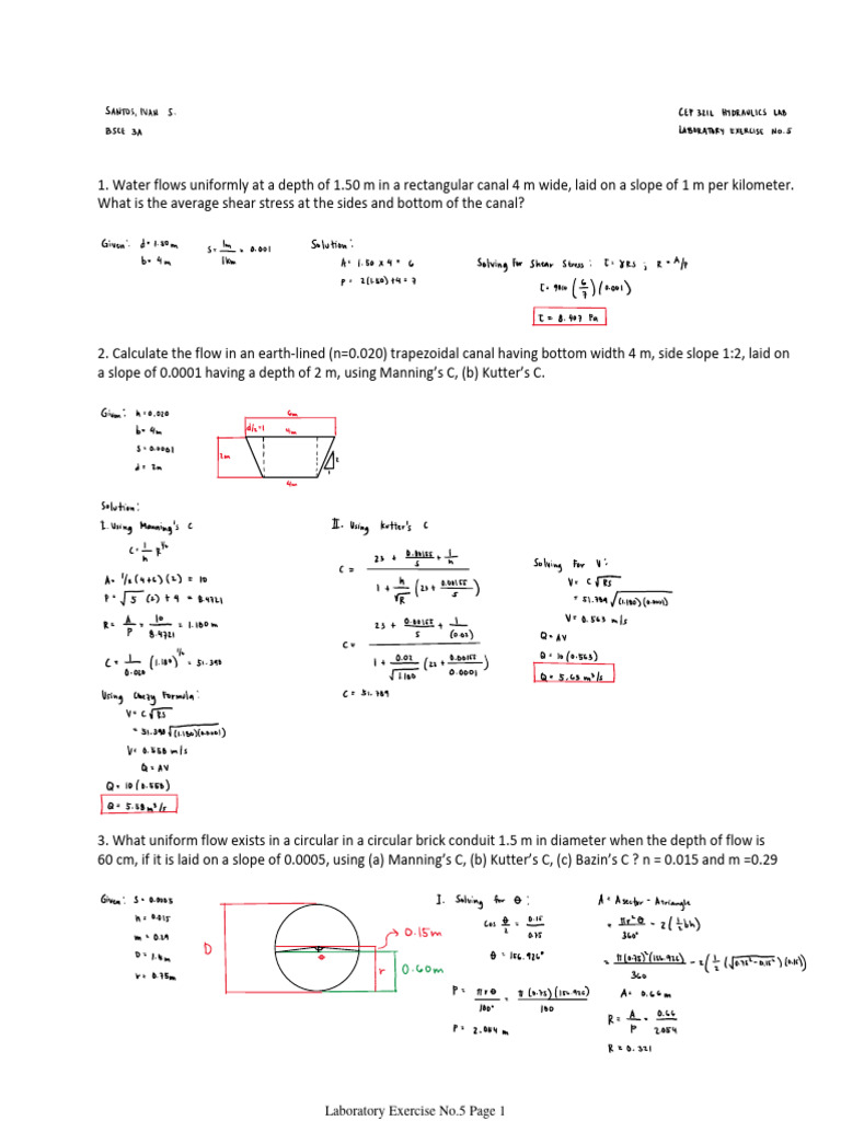 Problem Exercise No.5 | PDF