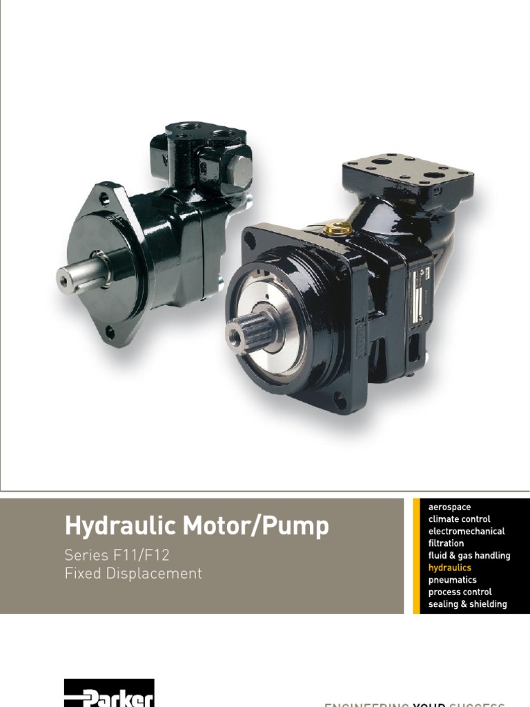 Hydraulic Motor Parker Bearing (Mechanical) Horsepower