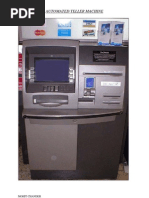 Download AnAutomatedTellerMachineorAutomaticTellerMachinebyMohitHulkSN73655443 doc pdf