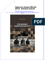 PDF of Studi Indigenous Dengan Metode Kualitatif DR Alimatus Sahrah Full Chapter Ebook