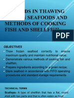 Prepare and Cook Seafood Lesson 2