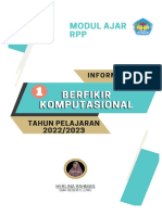 Modul Ajar Informatika 1 - Berpikir Komputasional