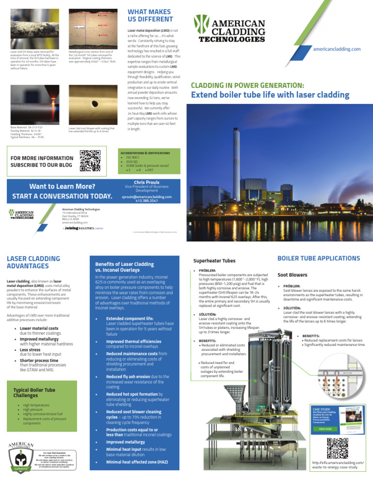 Laser Cladding for Boiler Tube Longevity | PDF | Corrosion | Boiler