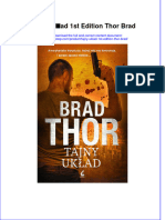 Download pdf of Tajny Uklad 1St Edition Thor Brad full chapter ebook 