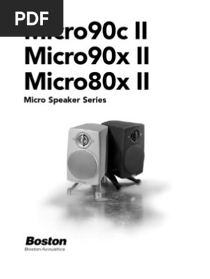 boston acoustics micro 80
