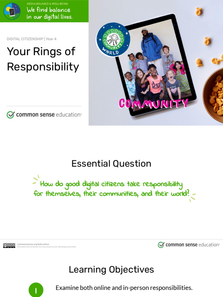 Year 4 - Your Rings of Responsibility | PDF | Social Psychology | Human ...