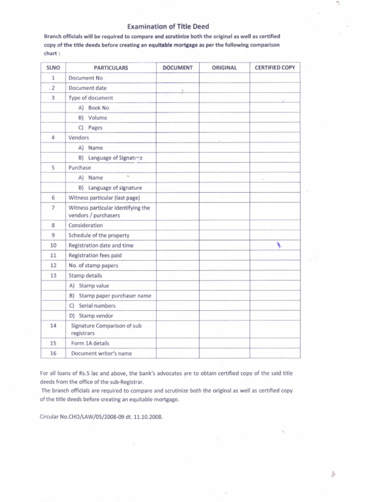 16 Points of Comparison Chart | PDF