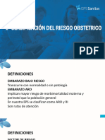 1- RIESGO OBSTETRICO