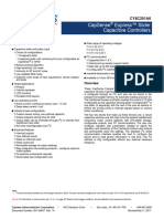 001-54607 CY8C201A0 CapSense Express Slider Capacitive Controllers Datasheet