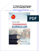 PDF of Teori Dan Telaah Pengembangan Kurikulum DR R Masykur M PD Full Chapter Ebook