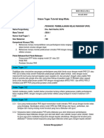 Uraian Tugas Tutorial Ke-3 - PDGK4302 - PKR