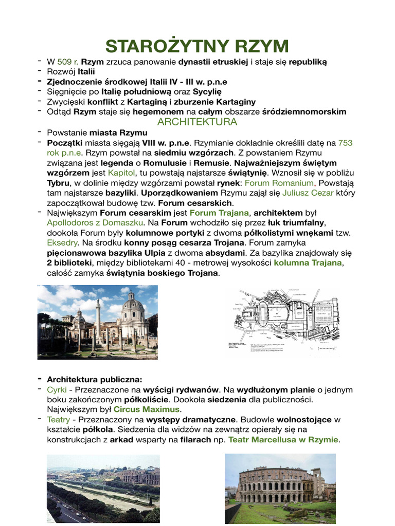 Starożytny Rzym | PDF