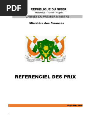 Référentiel des Prix Niger 2020 | PDF | Imprimante (Informatique