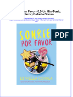 Full Download Sonrie Por Favor 0 5 Un Gin Tonic Por Favor Estrella Correa Online Full Chapter PDF