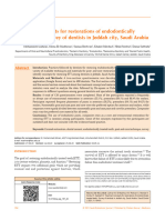 Treatment Concepts For Restorations of Endodontically Treated Teeth