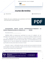 Modelo de recurso de revista - Jus.com.br _ Jus Navigandi