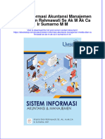 Full Download Sistem Informasi Akuntansi Manajemen Imelda Dian Rahmawati Se Ak M Ak Ca Ir Sumarno M M Online Full Chapter PDF