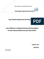 Final UPSNJP Environmental & Social Safeguard Auditing TOR Docx