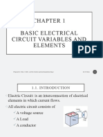 Circuit Chapter One and Two
