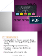 Chapter 3 - Group Decision Making