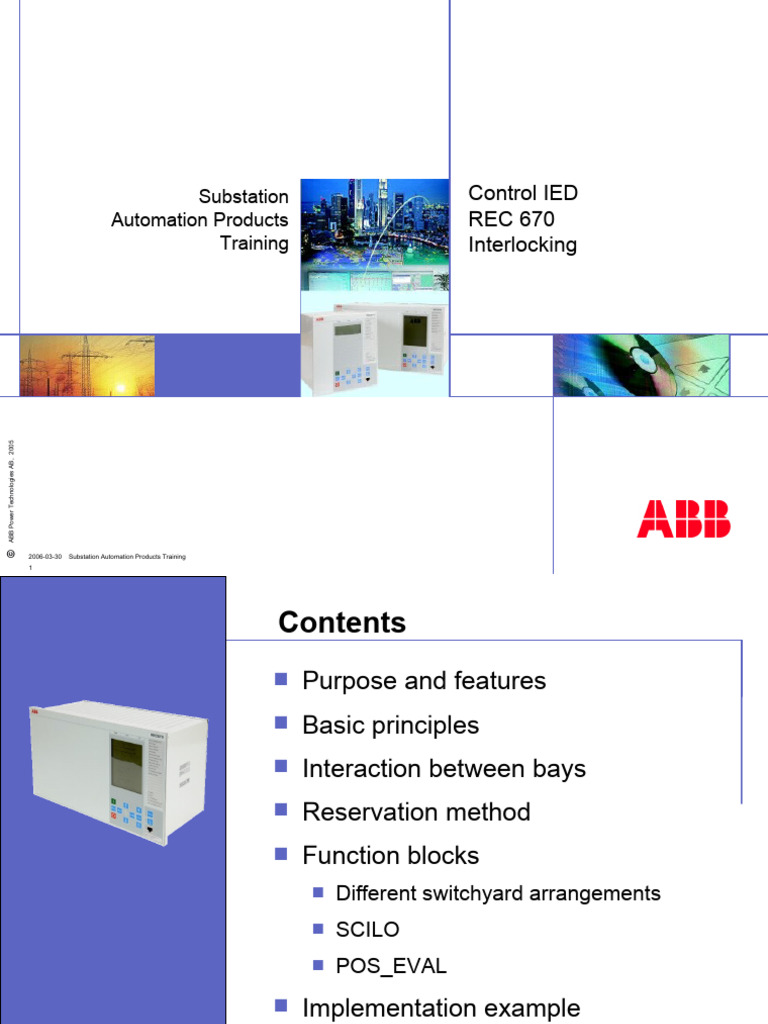 Substation Automation Training Overview | PDF | Electrical Substation ...