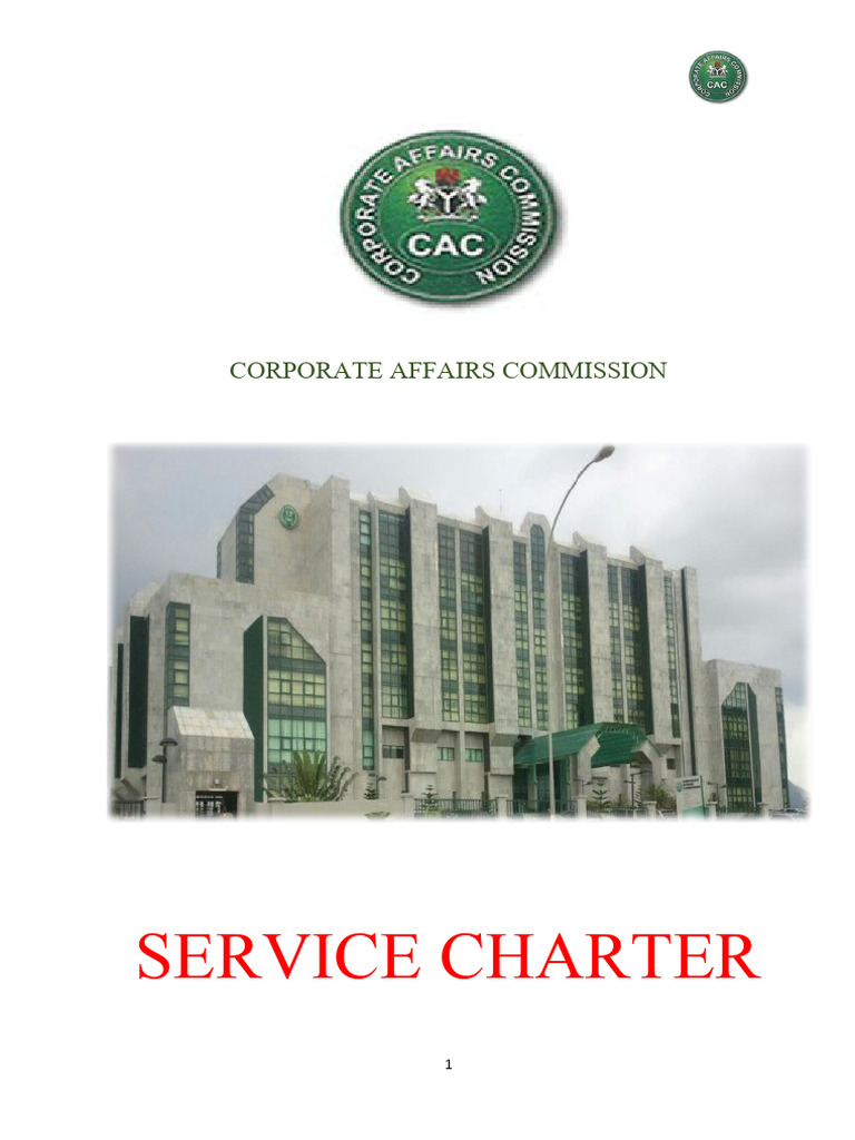 CAC Service Charter Overview | PDF | Quality Management | Quality ...