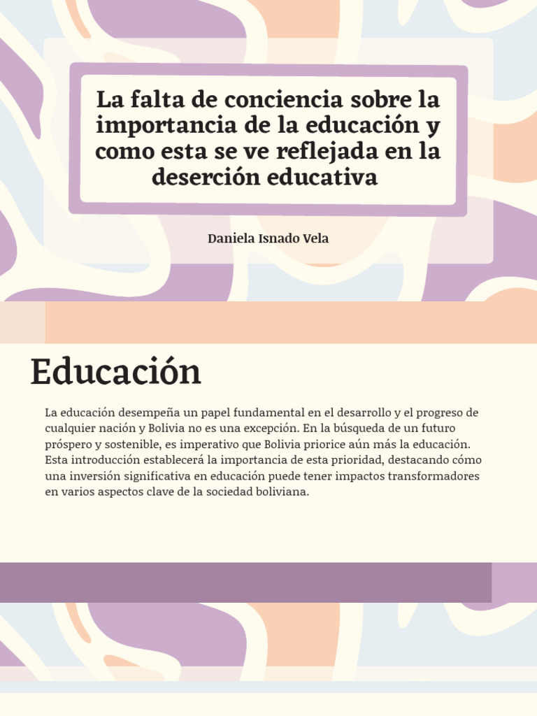 Educación en Jóvenes | PDF