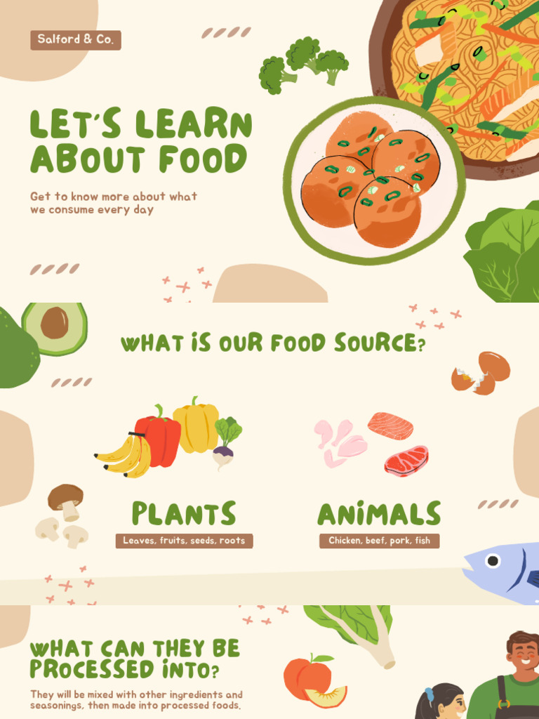 Understanding Food Sources and Waste | PDF | Cooking, Food & Wine