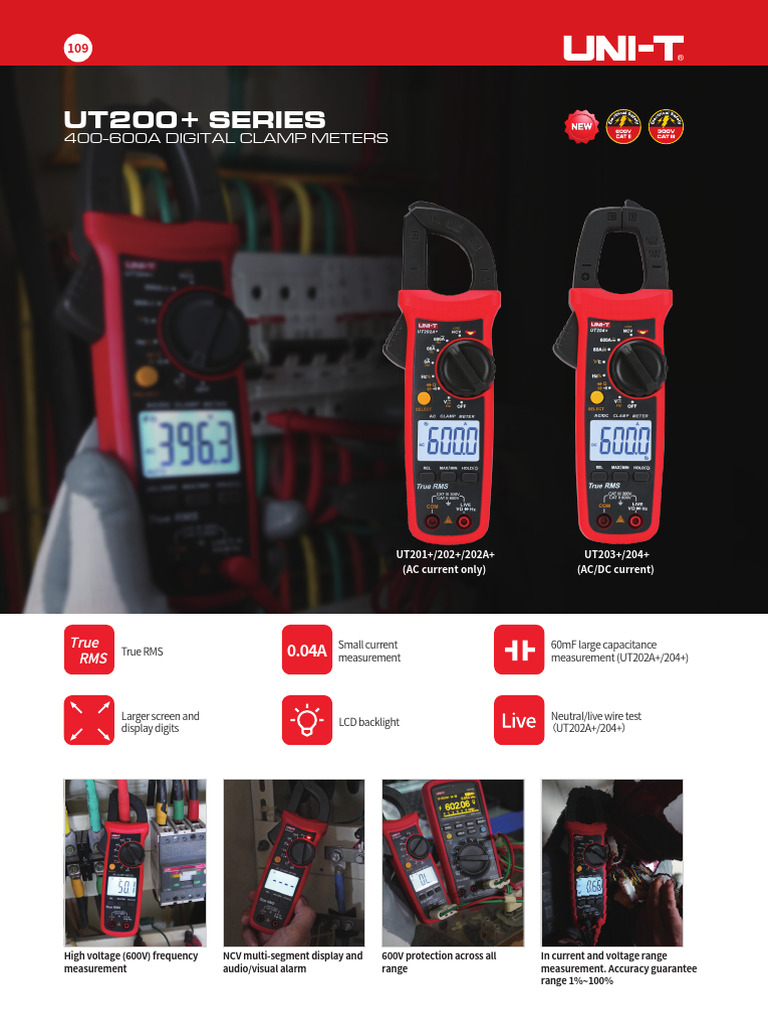Ficha Tecnica Ut 201 | PDF | Alternating Current | Electrical Engineering