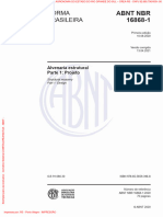 NBR 16868-1 (2020) - Alvenaria Estrutural - 1 Projeto