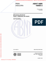 NBR 16868-3 (2020) - Alvenaria estrutural - 3 Métodos de ensaio