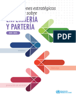 Orientaciones Estratégicas Mundiales Enfermería Partería 2021 2025