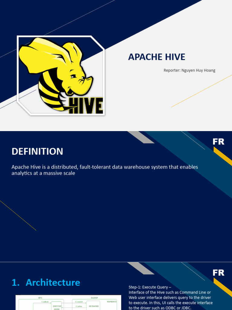 Understanding Apache Hive Architecture | PDF | Computers