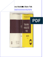 Full Download Tarama Sozlugu Dizin TDK Online Full Chapter PDF