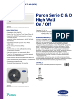 Puron Serie C & D High Wall On / Off