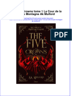 Full Download The Five Crowns Tome 1 La Cour de La Haute Montagne Ak Mulford 3 Online Full Chapter PDF