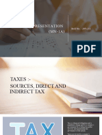 Taxes-Direct and Indirect Tax