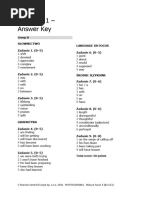 Focus 3 Unit 4 Test Answers | PDF