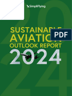 Sustainable Aviation Outlook Report 2024 (SimpliFlying)