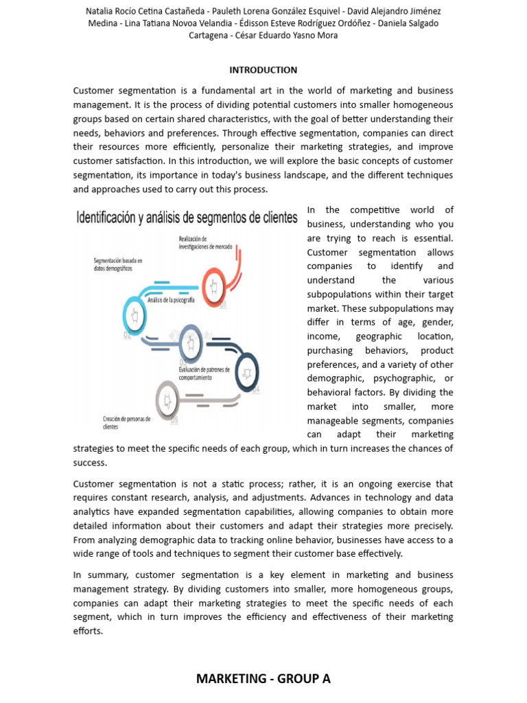 Mastering Customer Segmentation Strategies | PDF | Market Segmentation ...