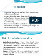 Commodity Market