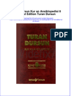 PDF of Turan Dursun Kur An Ansiklopedisi 8 Cilt 1St Edition Turan Dursun Full Chapter Ebook
